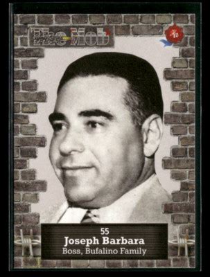 2023 Historic Autograph's Mob 2 Card #55 Joseph Barbara Bufalino Family ...