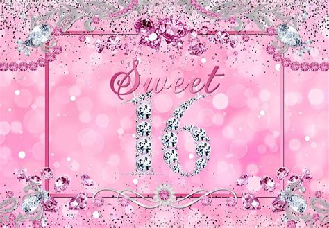 Sweet Backdrop Neon Graffti S Crown Hot Pink Girl Th Birthday Party Photography Backgrounds