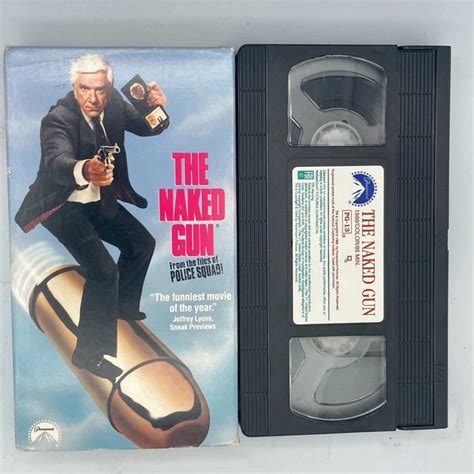 NAKED GUN THE 1988 VHS Movie Paramount 1990 Leslie Nielsen CULT 6 61 PicClick UK