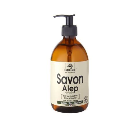 Savon Liquide Alep Huile D Olive Et Baie De Laurier BIO 500 Ml