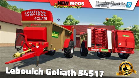 Fs Leboulch Goliath S Farming Simulator New Mods Review