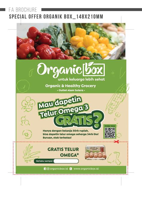 10 Inspirasi Contoh Brosur Makanan Simple dan Menarik - Sribu
