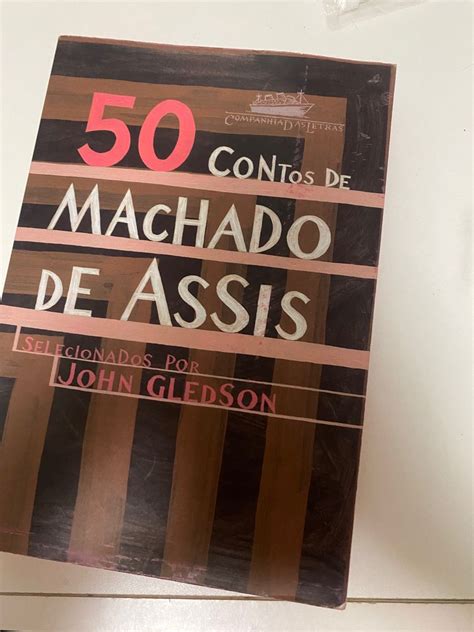 50 Contos De Machado De Assis - Livro 50 Contos de Machado de Assis | Livro Companhia Das Letras Usado ...
