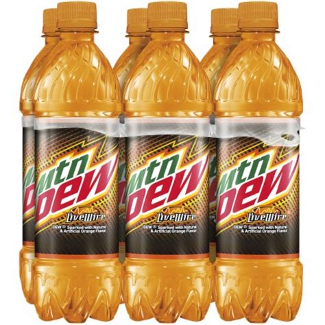 Mountain Dew Live Wire Soda, 6 bottles / 16.9 fl oz - Fred Meyer