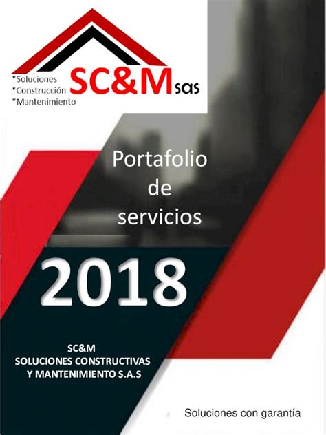 Pdf Portafolio De Servicios Construyored Soluciones