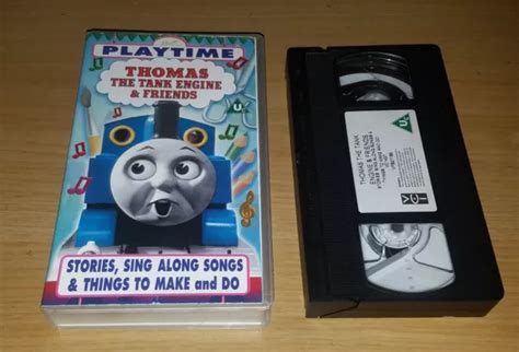 Thomas The Tank Engine Friends Playtime Vhs Video Cassette Pal