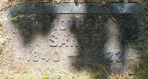 Sigrid Sarah Arnes Datter Johnson 1840 1922 Memorial Find A Grave