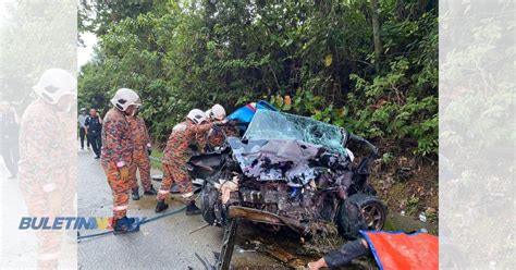 Termasuk Seorang Guru Maut Kemalangan Babitkan Dua Kereta Buletin