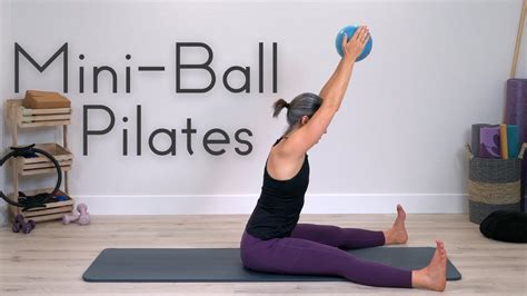 Mini Ball Pilates Workout Routine For Posture YouTube