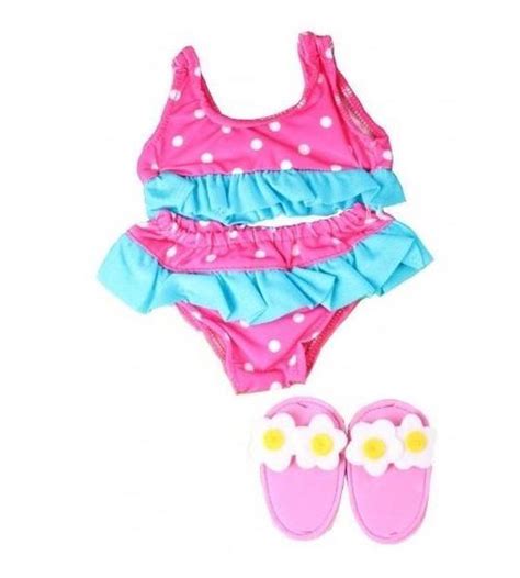 Heless Bikini Met Slippers 28 35 Cm Bol