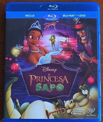 Blu Ray Dvd A Princesa E O Sapo Disney Mercadolivre