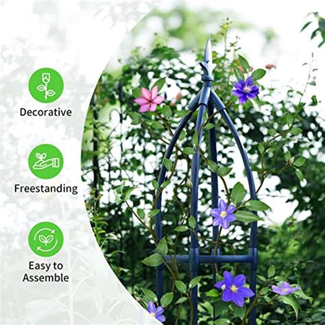 Lalahoni Garden Trellis For Climbing Plants Outdoor Tall Plant