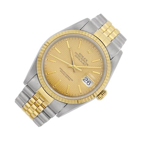 At Auction Rolex Gentleman S Stainless Steel And Gold Datejust