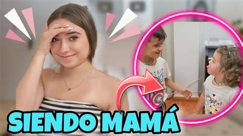 24 HORAS SIENDO MAMÁ MAMÁ POR UN DÍA YouTube