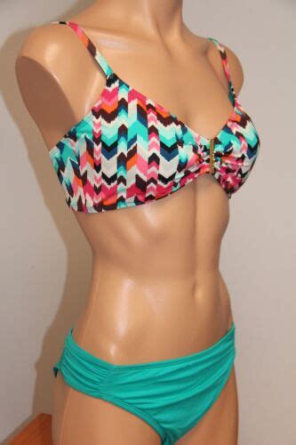 Nwt La Blanca Swimsuit Bikini Pc Set Sz Mlt Lag Ebay