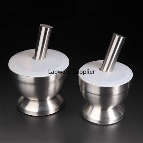 Stainless Steel Mortar And Pestle Triturator For M Grandado