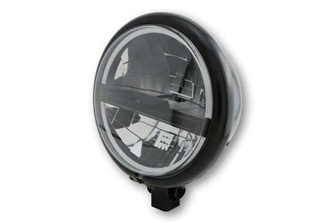 Highsider Zoll Led Scheinwerfer Bates Style Typ Schwarz