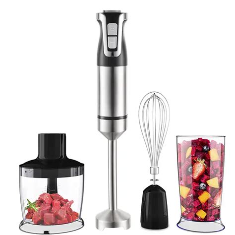 Blender Set Powerful Hand Mixer 1700W Multi Purpose Immersion Blender