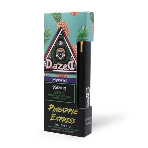 Dazed8 Pineapple Express Delta 8 Thc Disposable Vape — 1 Gram Leafly