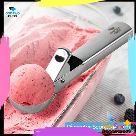 Jual Sendok Es Krim Ice Cream Scoop Stainless Steel Premium Sekop Es