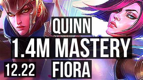 Quinn Vs Fiora Top 1 4m Mastery 600 Games 9 3 7 Euw Master