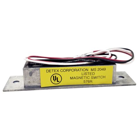 Detex MS-2049F Heavy Duty Flush Mount Form C Magnetic Switch ...