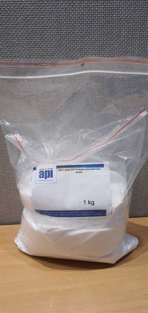 Proszek DTF Klej Poliuretanowy 1kg API Sosnowiec OLX Pl