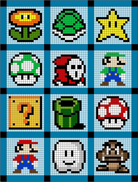 110 Ideas De Pixel Art En 2021 Punto De Cruz Dibujos En Cuadricula Images