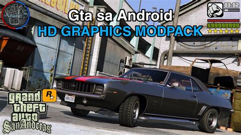 GTA SA Android Modpack GTA 5 Realistic Graphics With Sports Car Mr