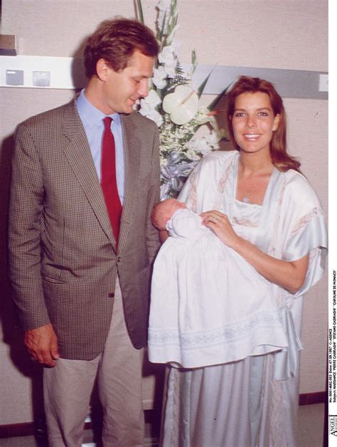 Photo Stefano Casiraghi Et La Princesse Caroline De Monaco Lors De La