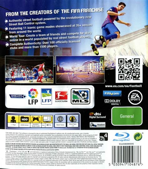 FIFA Street 2012 Box Cover Art MobyGames