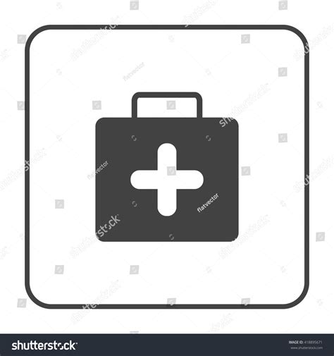 Medical Kit Sign Stock Vector Royalty Free 418895671 Shutterstock