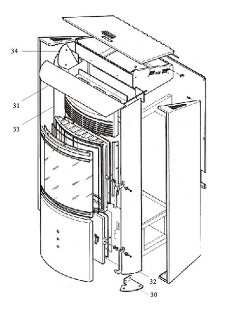 Pièces détachées Poêle Palazzetti ECOFIRE MINI LUX Pièces Express