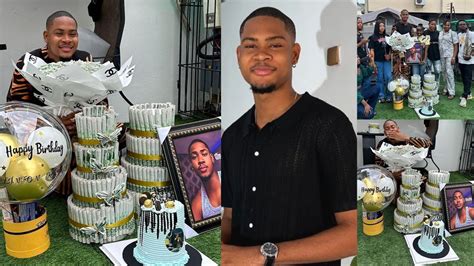 Actor Clinton Joshua Receive Biggest Birthday Surprise By Chinenye