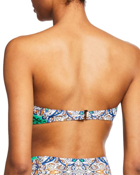 Tory Burch Printed Underwire Bikini Top And Matching Items