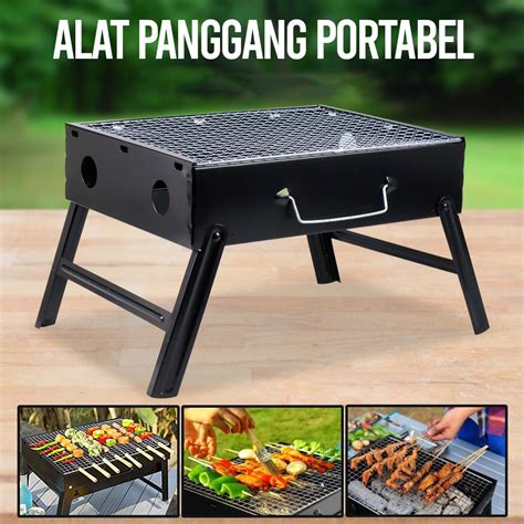 BABARRA Alat Panggang Arang BBQ Outdoor Grill Stove Foldable TL 353