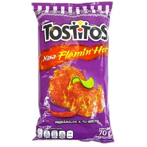 Tostitos Xtra Flaming Hot Chips Mexico Hot Chip Tostitos Snack Chips
