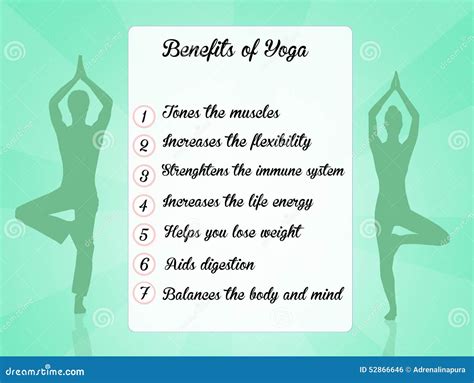 Benefits Of The Yoga Royalty-Free Stock Photography | CartoonDealer.com #69198413