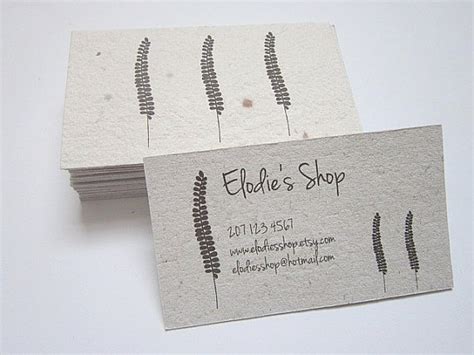 Custom Business Cards - Handmade Paper Business Cards - Custom Printed ...