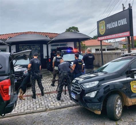 PolÍcia Civil Prende Autores De HomicÍdio E TrÁfico De Drogas Em Porto