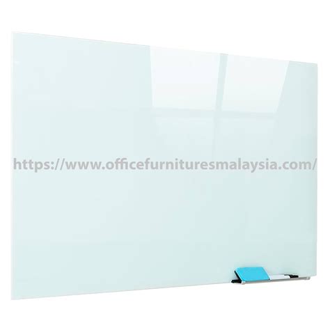ft  ft frameless magnetic tempered glass board gw office