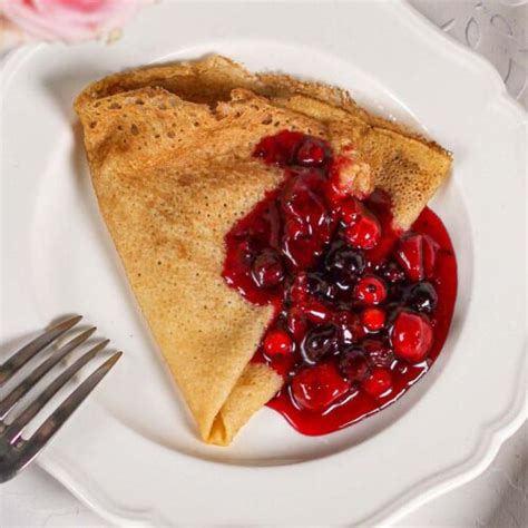 Buttermilk Crepes Ukrainian Blini Babaganosh