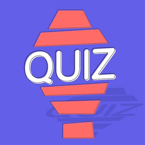 Premium Vector Quiz Banner Design Template Vector Illustration