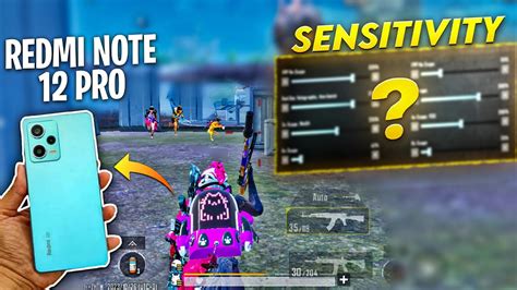 Redmi Note 12 Pro Pubg Sensitivity 2023 🔥 4 Finger Full Gyroscope