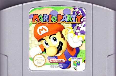 Mario Party 1998 Nintendo 64 Box Cover Art Mobygames