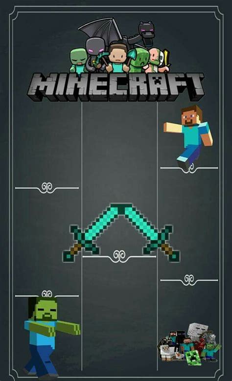 Quadro Minecraft Para Imprimir