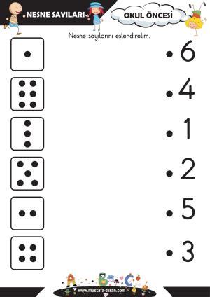 Okul Ncesi Nesne Say Lar Kavram Etkinlikleri