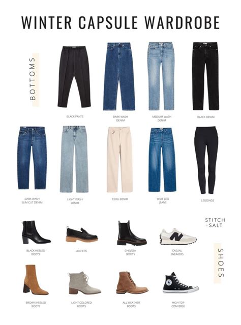 Winter Capsule Wardrobe For 2023 Stitch Salt Winter Capsule