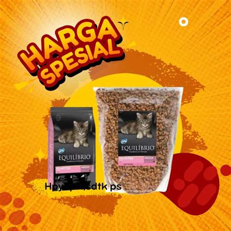 Equilibrio Kitten Repack Gr Makanan Kitten Premium Lazada Indonesia