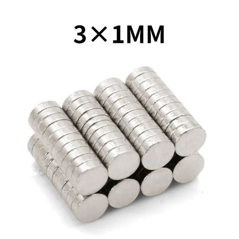 Mini Small Round Magnets 3MM 1MM Neodymium Magnet Dia 3x1MM Permanent